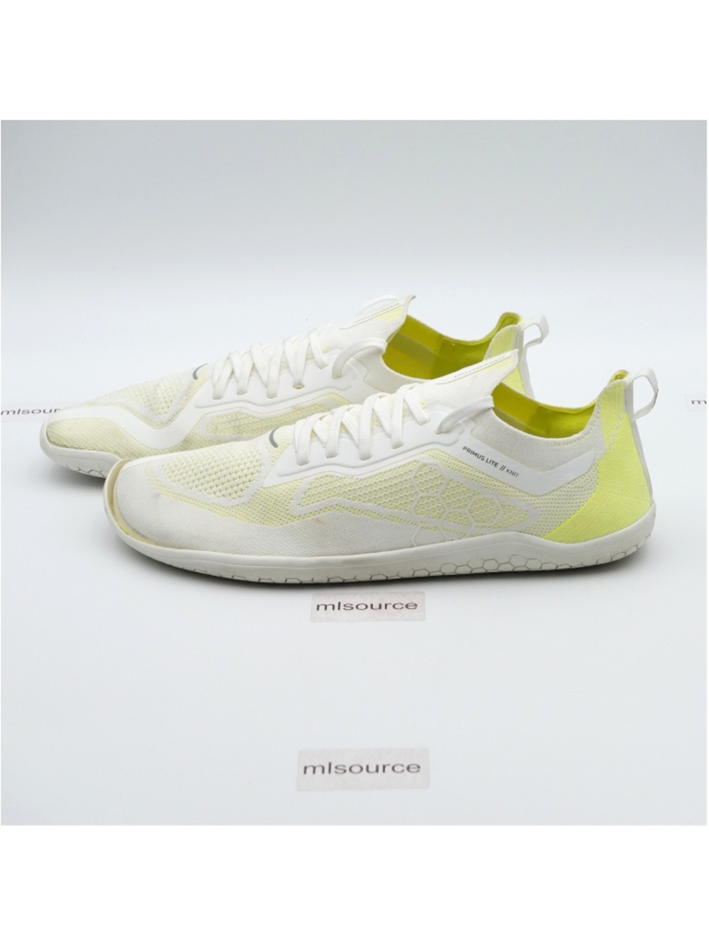Men's VivoBarefoot Primus Lite Knit Barefoot Sneakers Yellow